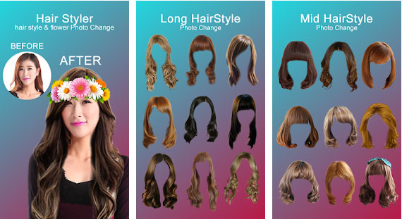 Hair Styler App For Women