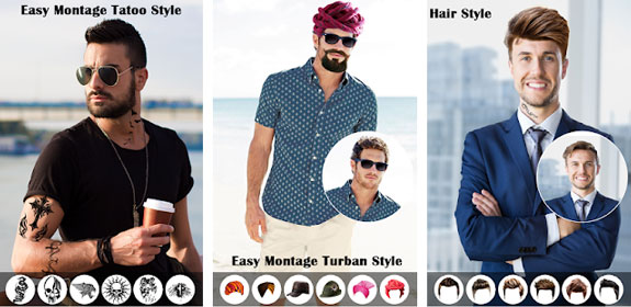 Man HairStyle Photo Editor