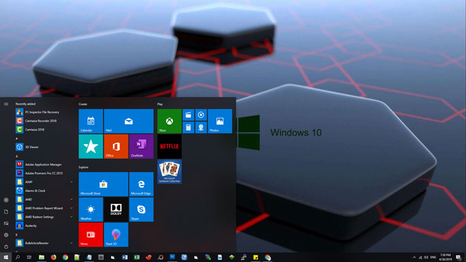 Desktop Windows 10