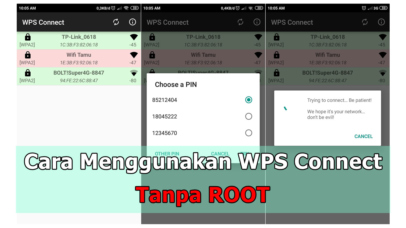 Cara Menggunakan WPS Connect