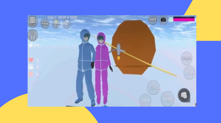 ID Rumah Planet Saturnus di Sakura School Simulator, Cek ID nya Disini!