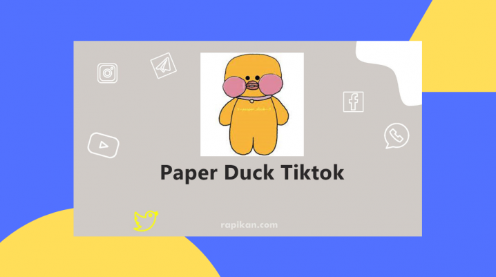 Paper Duck TikTok Bebek Kertas Viral Cek Caranya Disini!