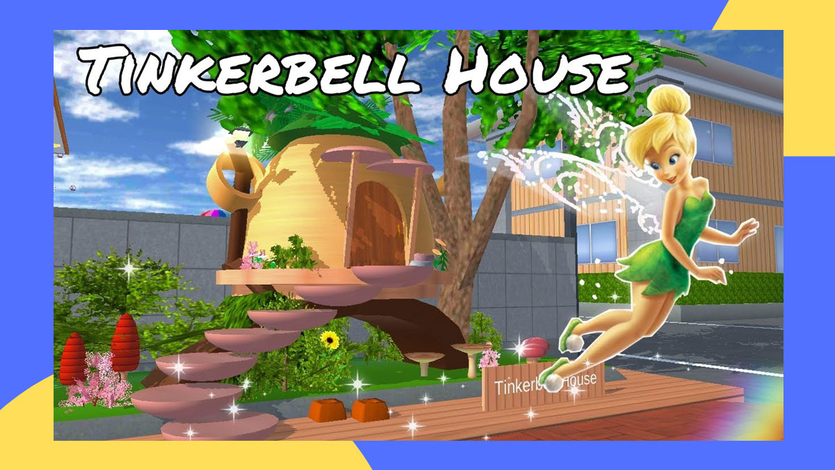 Ada ID Rumah Tinkerbell di Sakura School Simulator Loh! Cek Sekarang!