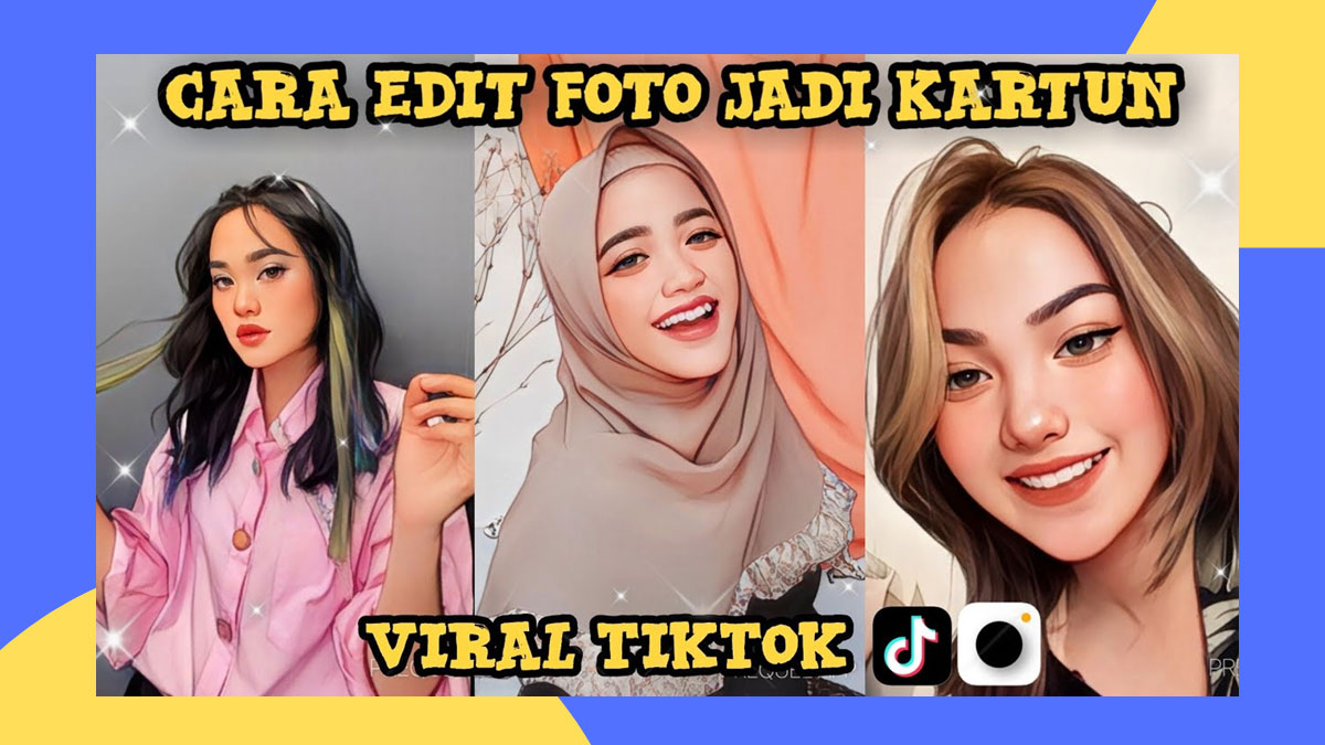 Efek Kartun Viral TikTok Kombinasi Prequel Mod APK Terbaru 2022, Cek Cara Membuatnya!