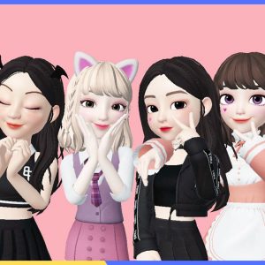 Foto Zepeto Sahabat 4 Cewek Keren, Mau Tau Cara Mengunduhnya? Yuk Cek Disini!