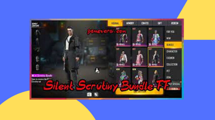 Silent Scrutiny Bundle FF, Yuk Cara Membelinya Denga Mudah & Mudah