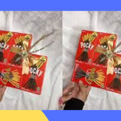 Cara Membuat Pocky Love Minimalis 4 Kotak Dengan Mudah!