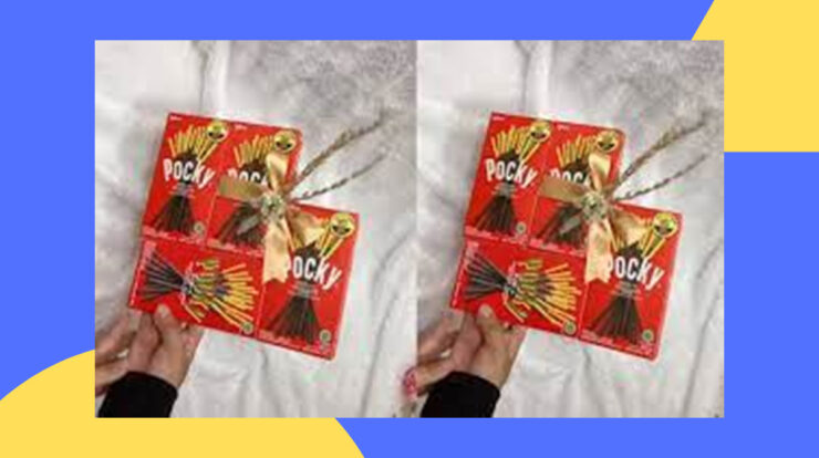 Cara Membuat Pocky Love Minimalis 4 Kotak Dengan Mudah!