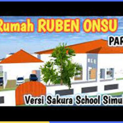 ID Rumah Ruben Onsu Sakura School Simulator, Ini Dia!