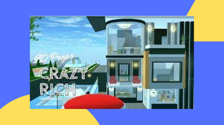 Ini Dia ID Rumah Crazy Rich di Sakura School Simulator